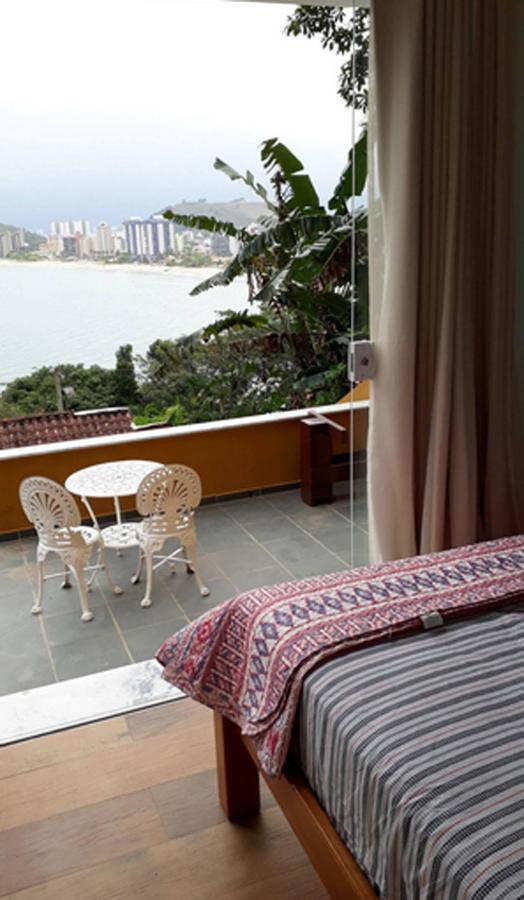 Hotel Honey Moon - Vista Do Mar Na Cama. Caraguatatuba Exterior foto